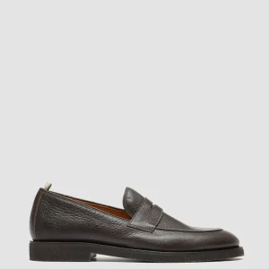 Officine Creative OPERA FLEXI 101 - Brown Leather Penny Loafers