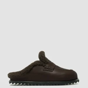 Women Officine Creative PELAGIE D’HIVER 007 - Leather And Shearling Mules