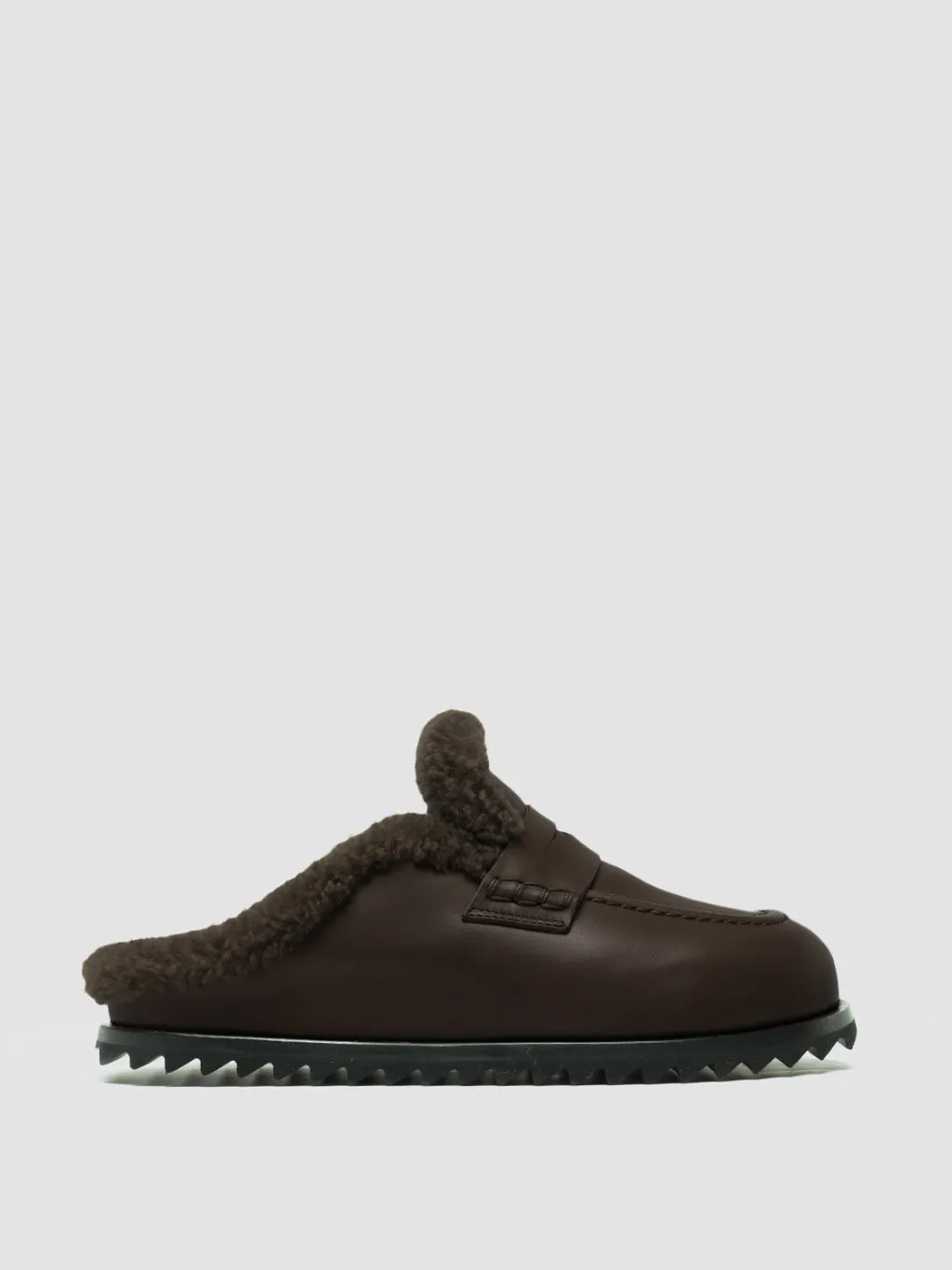 Women Officine Creative PELAGIE D’HIVER 007 - Leather And Shearling Mules