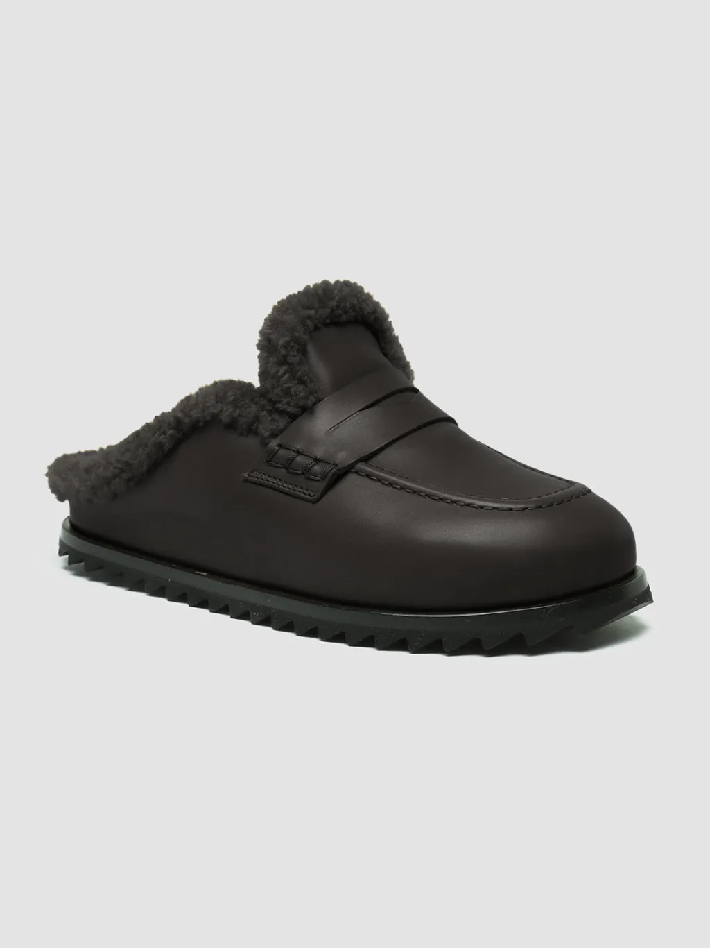 Women Officine Creative PELAGIE D’HIVER 007 - Leather And Shearling Mules