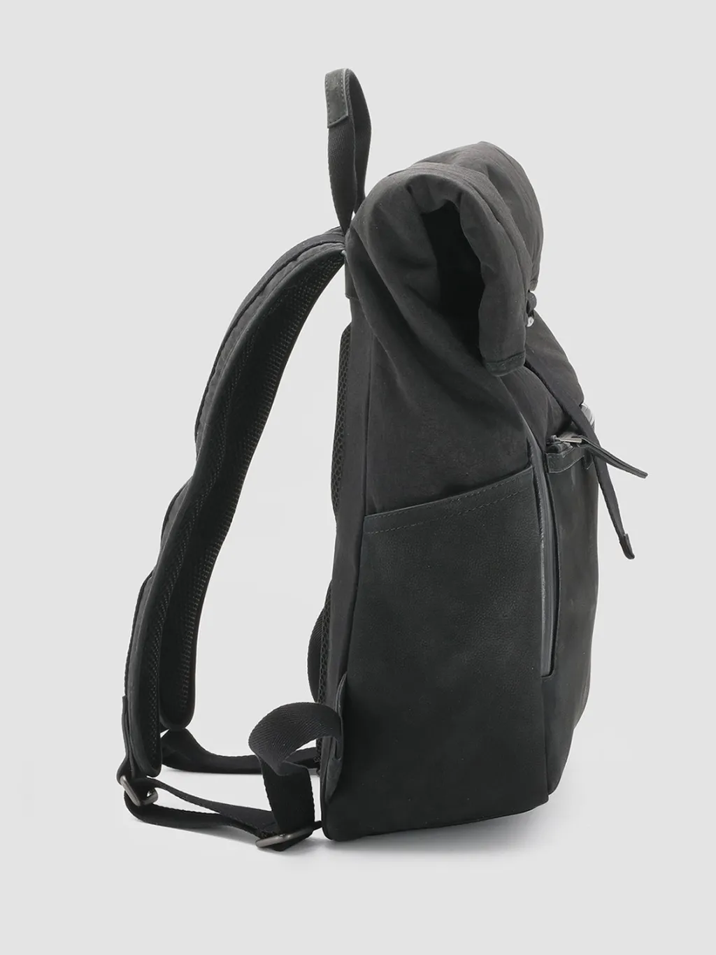 Women Officine Creative PILOT 001 - Nubuck & Nylon Backpack