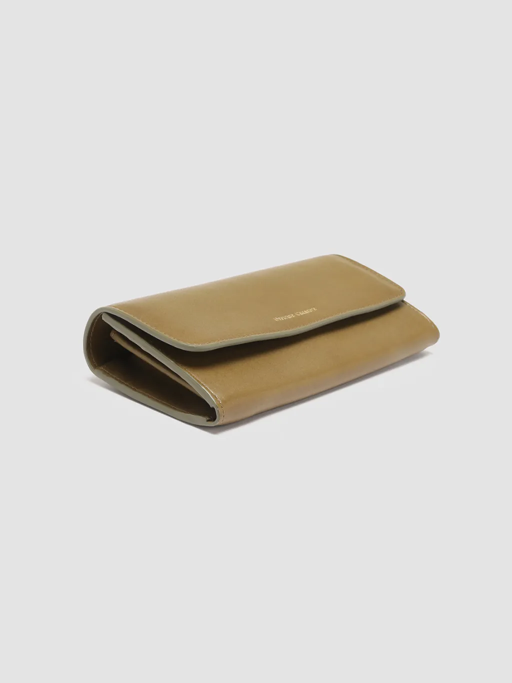 Women Officine Creative POCHE 09 - Green Nappa Leather Wallet
