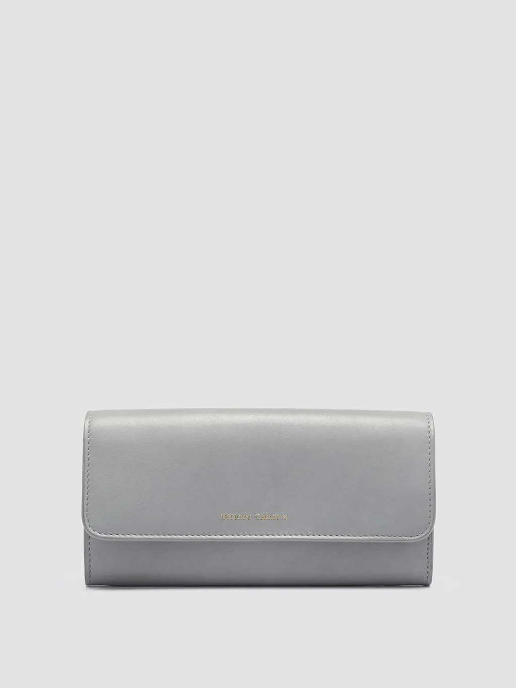 Women Officine Creative POCHE 09 - Grey Leather Wallet