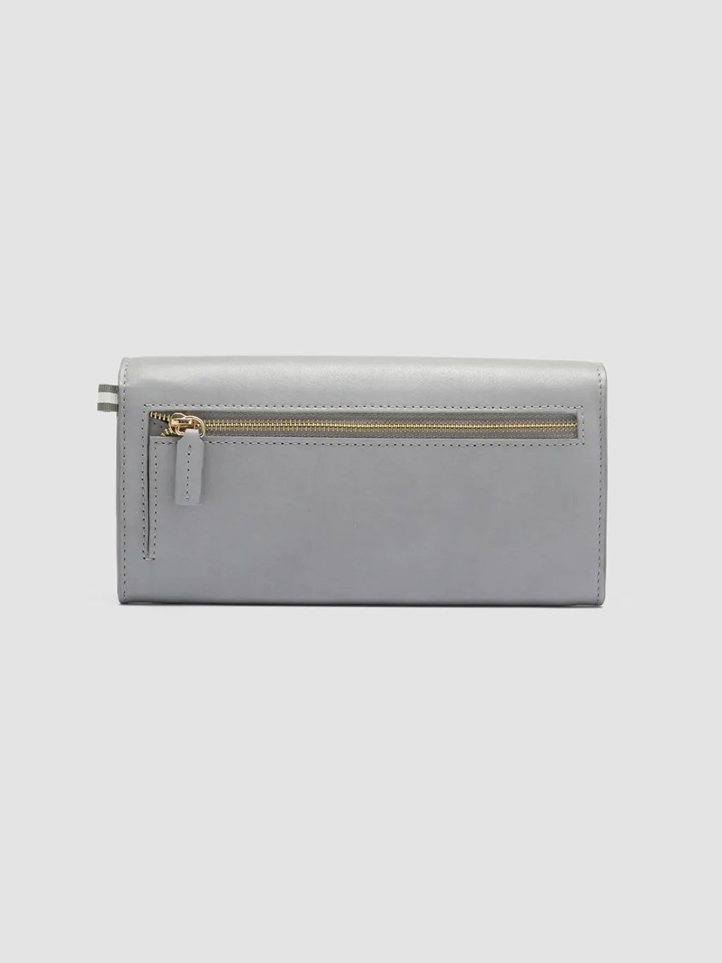 Women Officine Creative POCHE 09 - Grey Leather Wallet