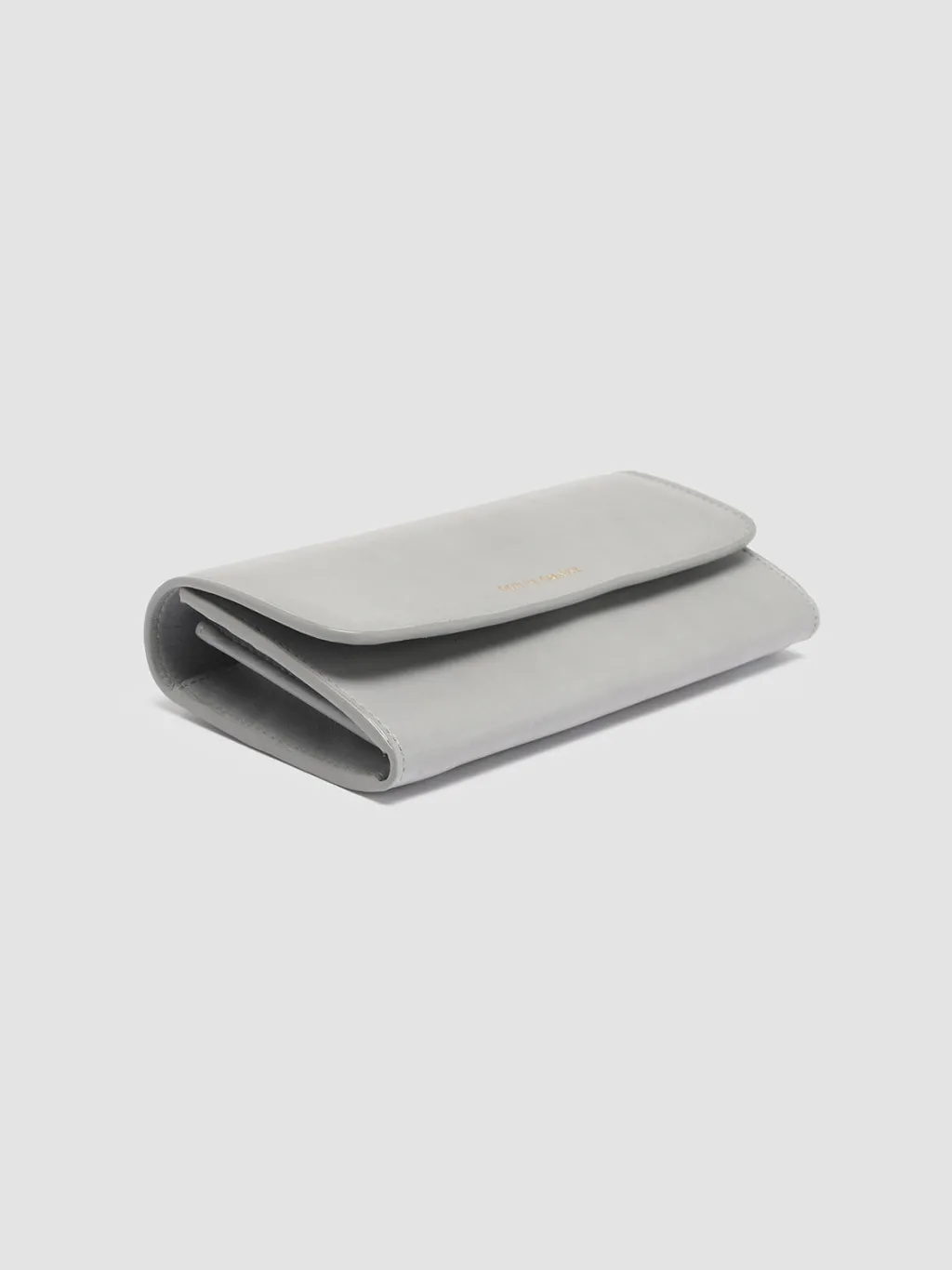 Women Officine Creative POCHE 09 - Grey Leather Wallet