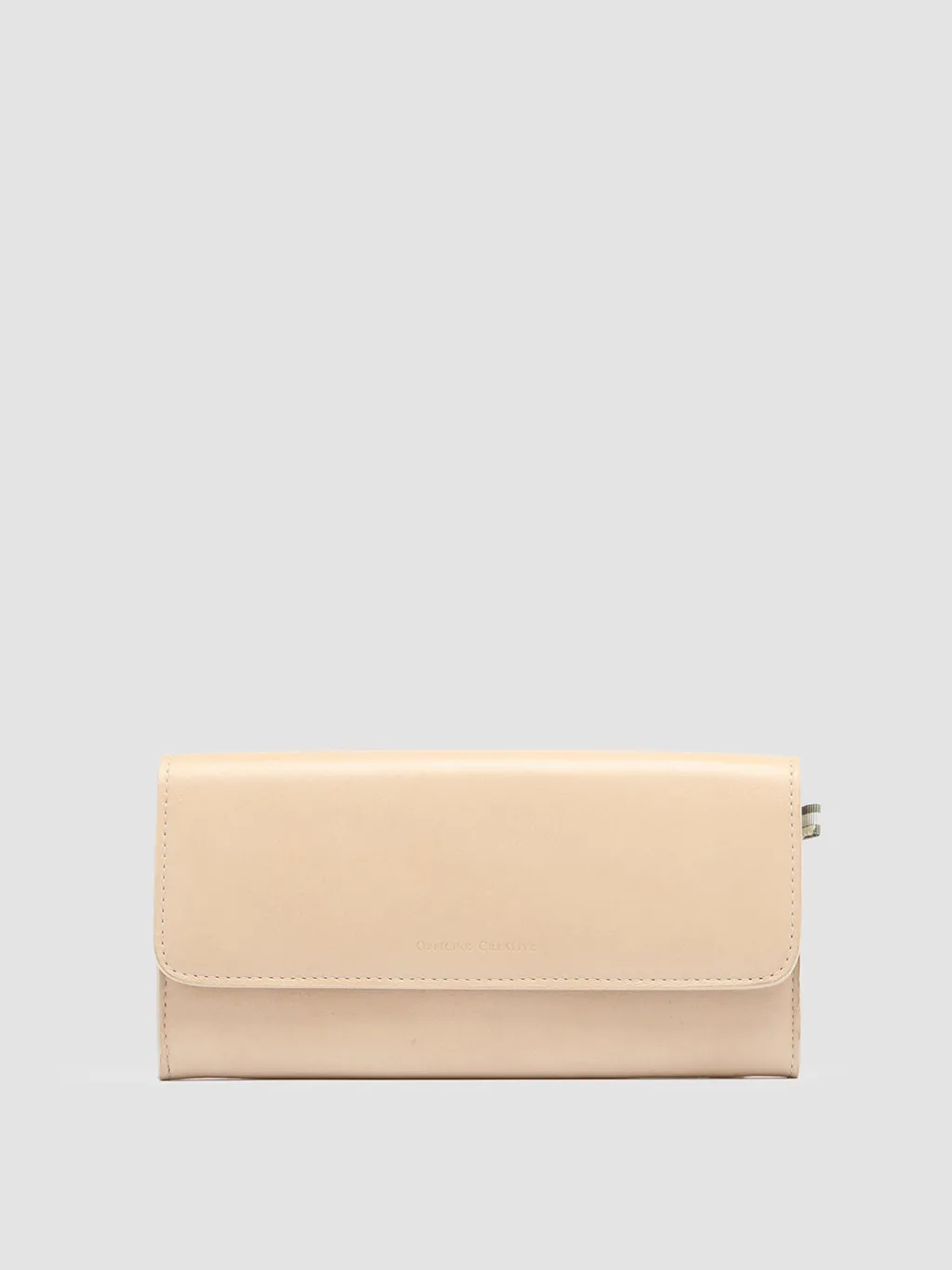 Women Officine Creative POCHE 09 - Ivory Nappa Leather Wallet