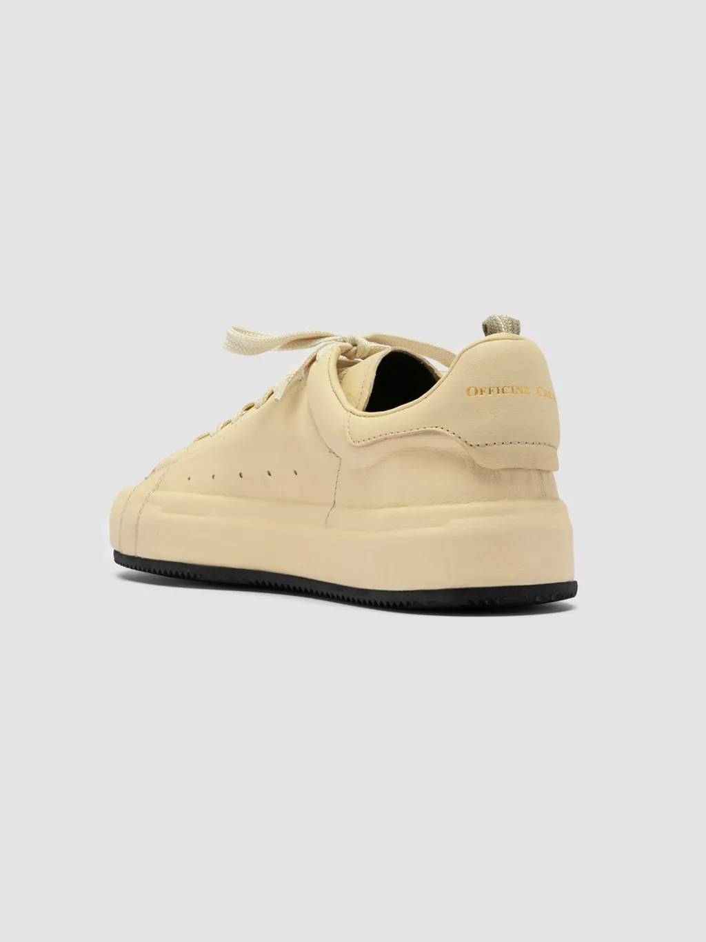 Women Officine Creative PRIMARY 101 - Ivory Leather Sneakers