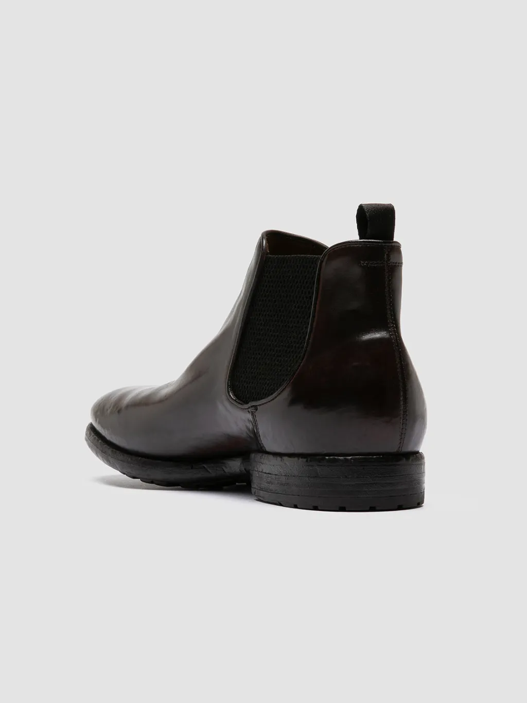 Officine Creative PRINCE 617 - Brown Leather Chealsea Boots
