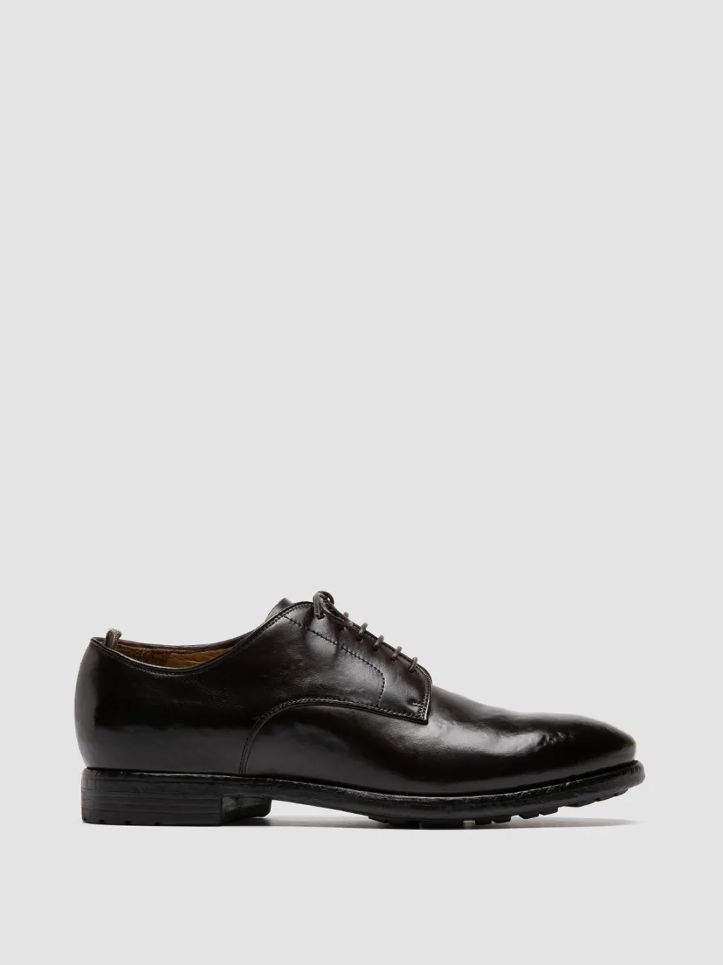 Officine Creative PRINCE 606 - Brown Leather Derby Shoes