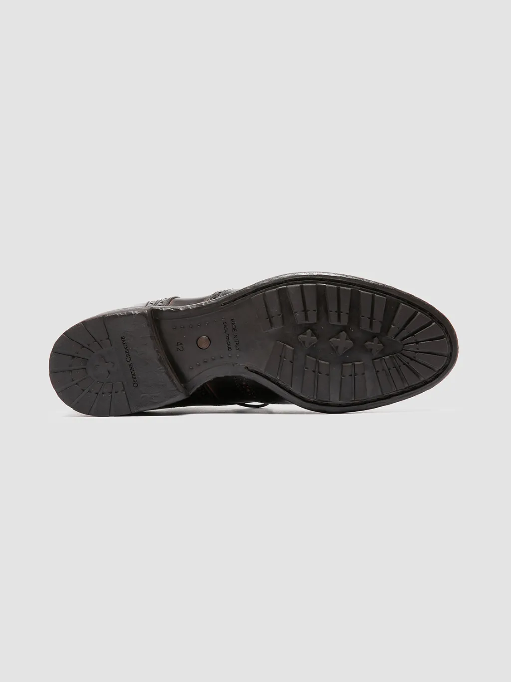Officine Creative PRINCE 609 - Brown Leather Derby Shoes
