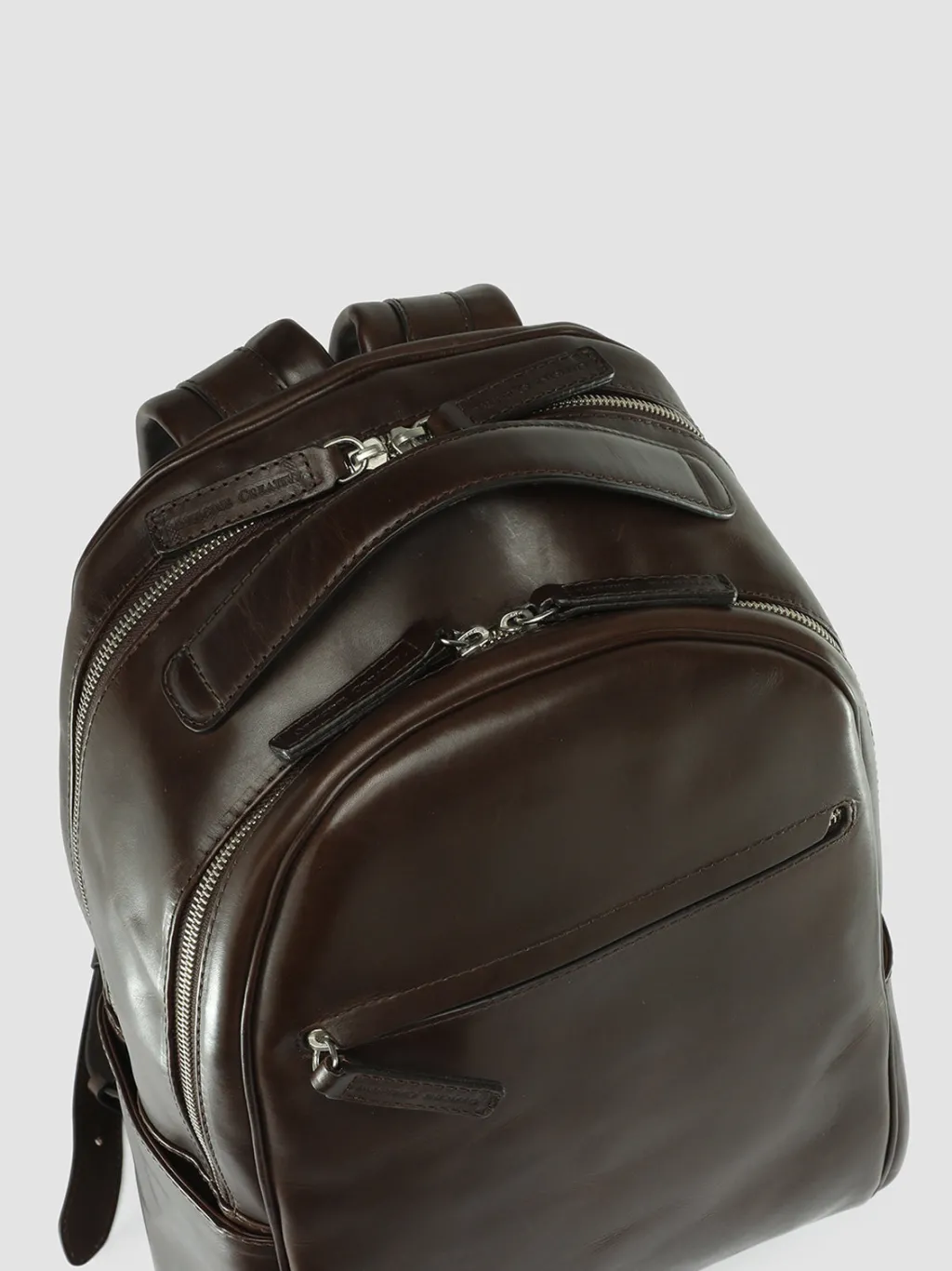 Women Officine Creative QUENTIN 012 - Brown Leather Backpack