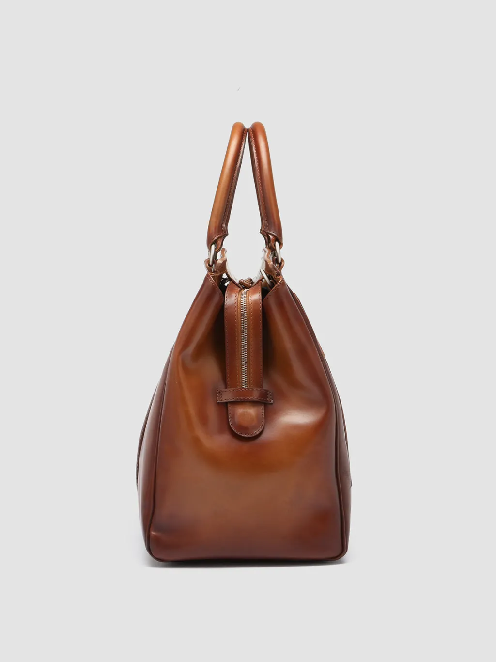 Officine Creative QUENTIN 009 - Brown Leather Bag