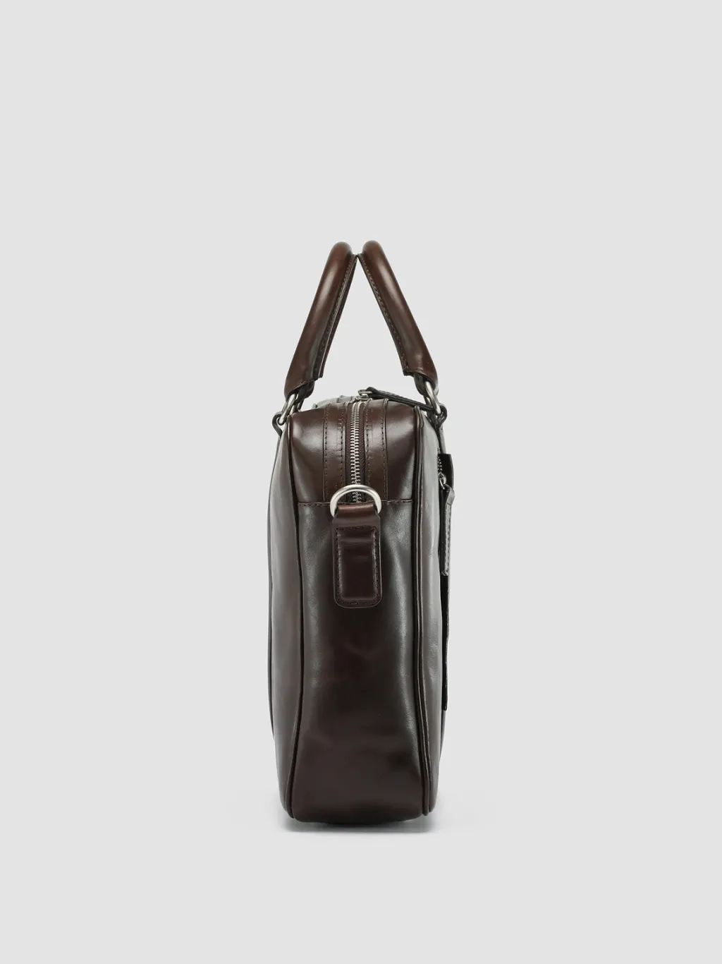 Officine Creative QUENTIN 010 - Brown Leather Bag