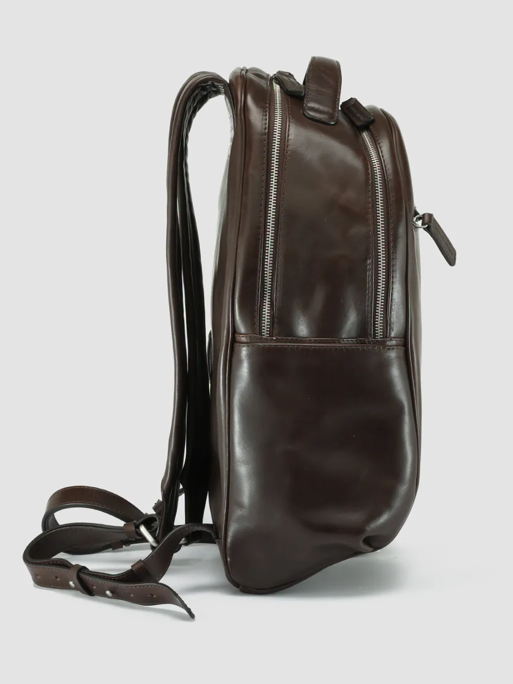 Women Officine Creative QUENTIN 012 - Brown Leather Backpack