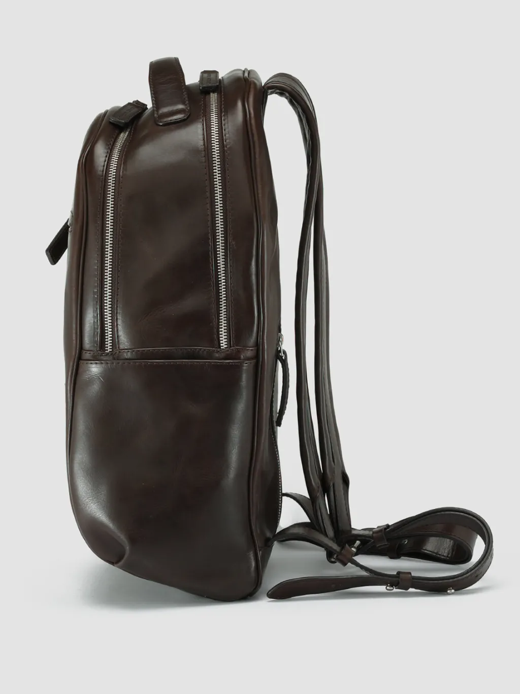 Women Officine Creative QUENTIN 012 - Brown Leather Backpack