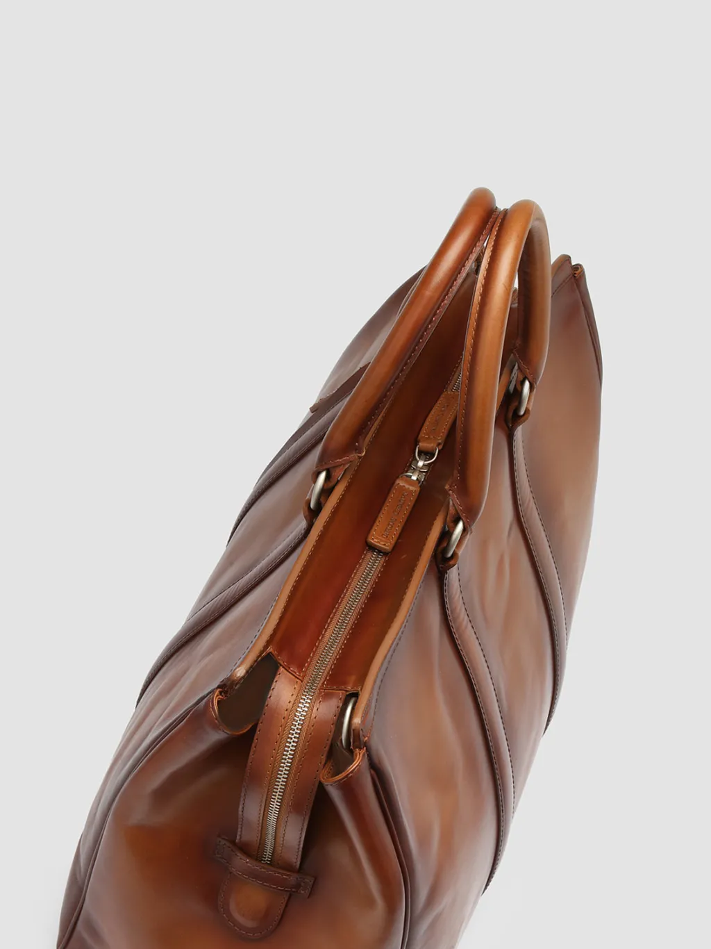 Officine Creative QUENTIN 009 - Brown Leather Bag