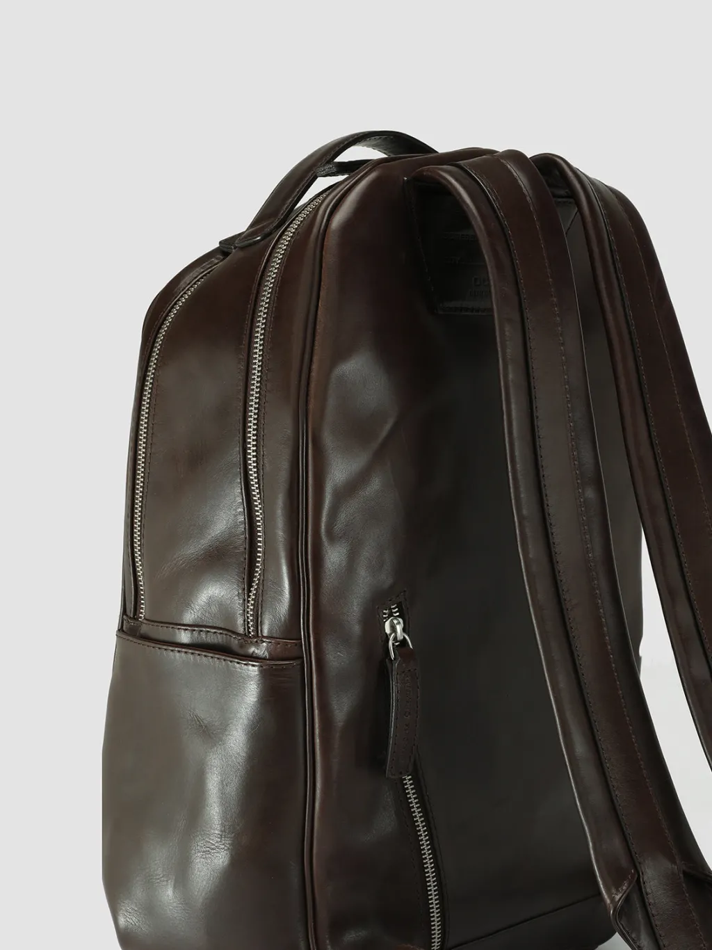 Women Officine Creative QUENTIN 012 - Brown Leather Backpack