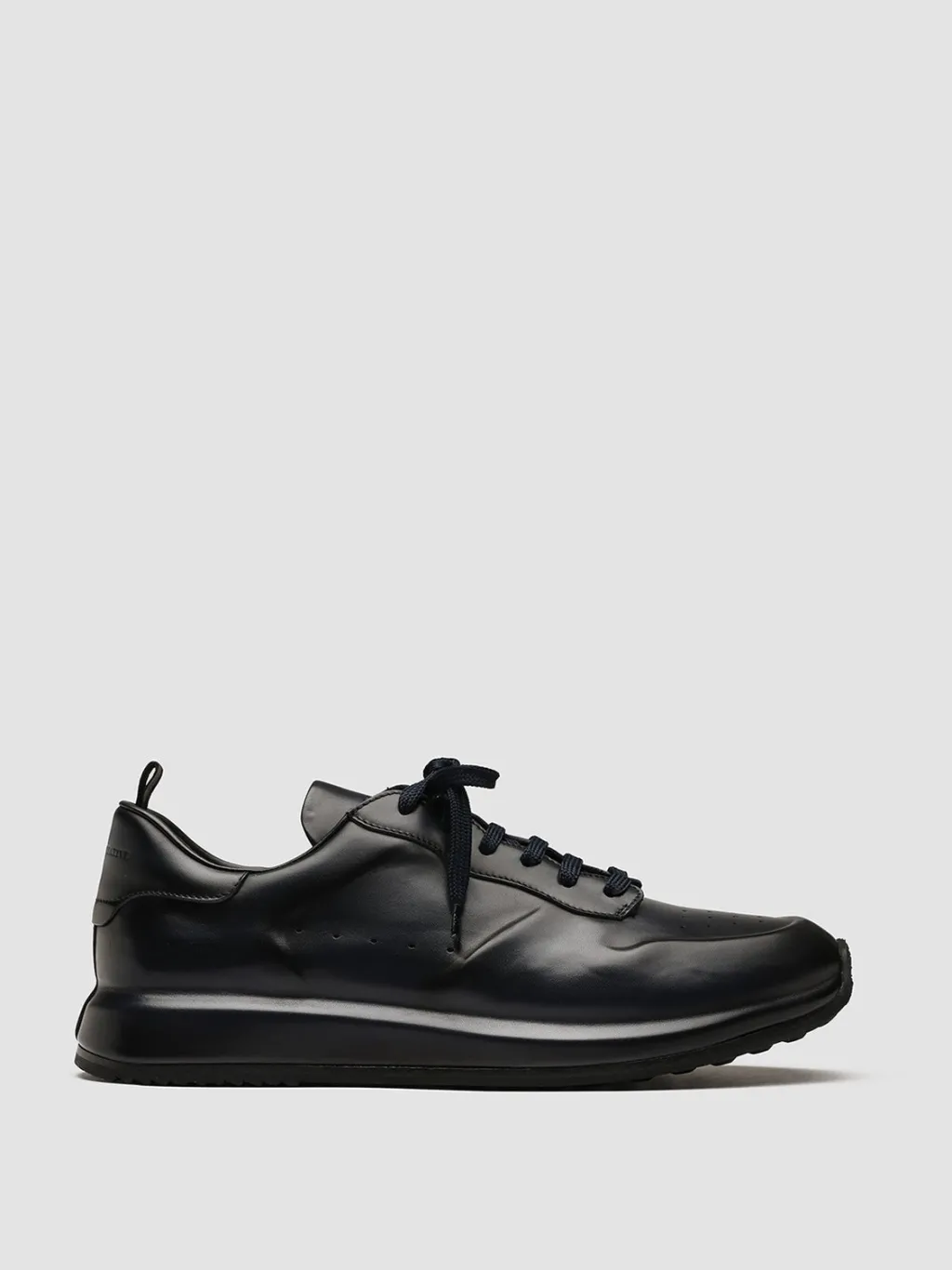 Officine Creative RACE LUX 003 - Blue Nappa Leather Sneakers
