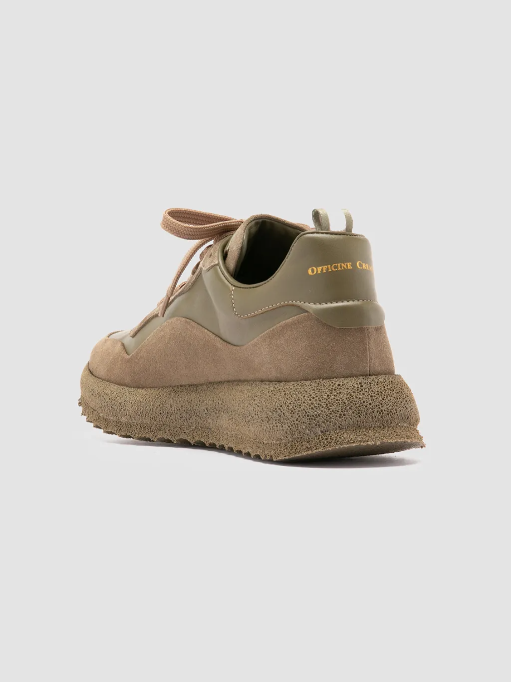 Women Officine Creative RACE RUBREX 101 - Leather And Suede Low Top Sneakers