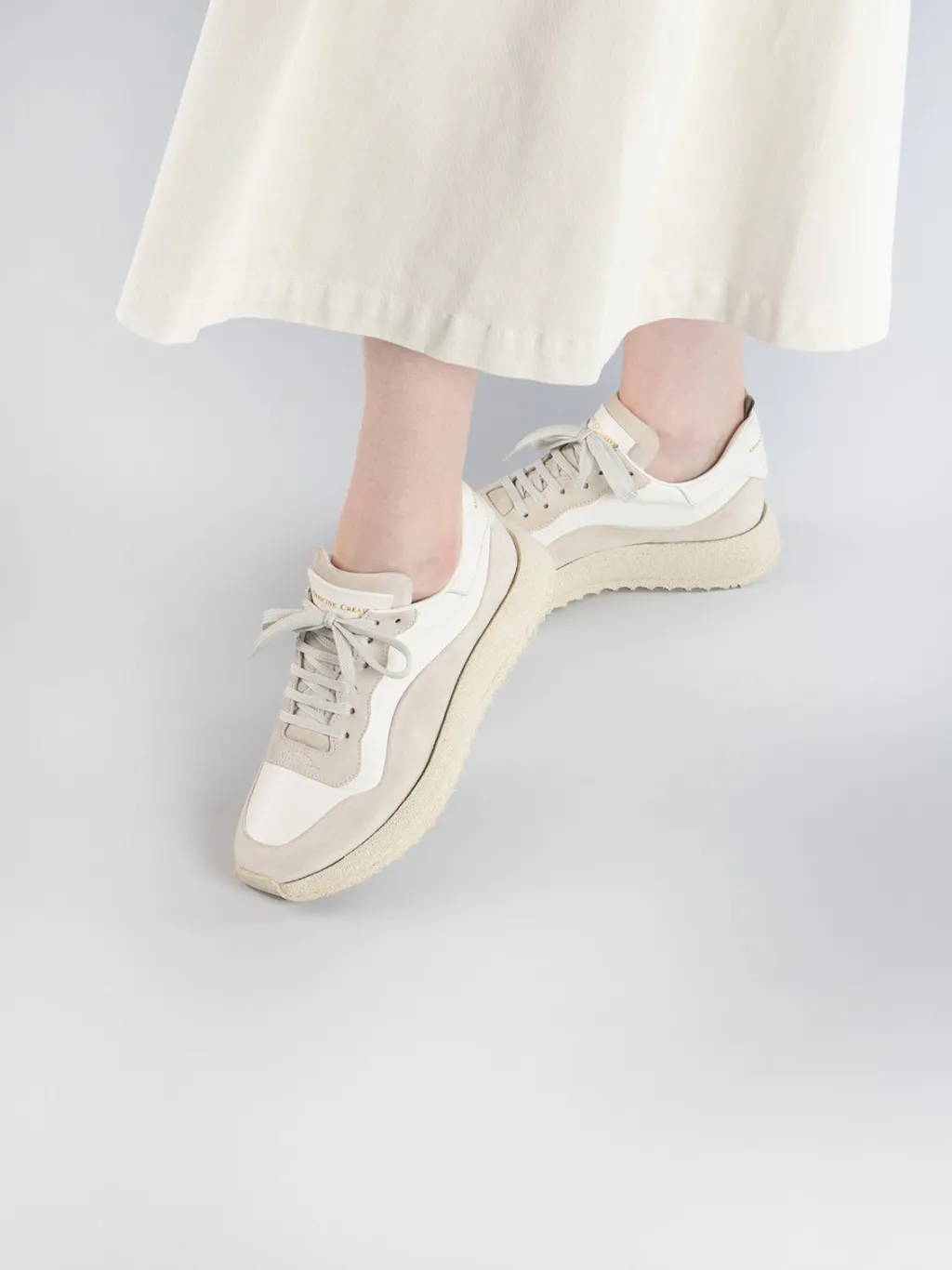 Women Officine Creative RACE RUBREX 101 - Leather And Suede Low Top Sneakers