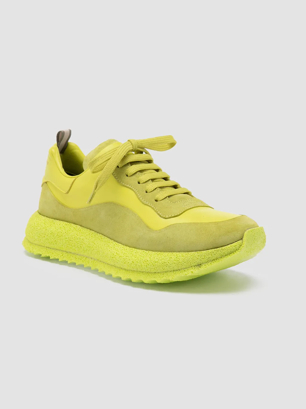 Women Officine Creative RACE RUBREX 101 - Leather And Suede Low Top Sneakers