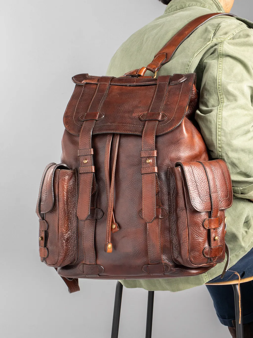 Women Officine Creative RARE 27 - Leather Backpack