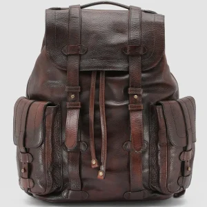 Women Officine Creative RARE 27 - Brown Leather Backpack