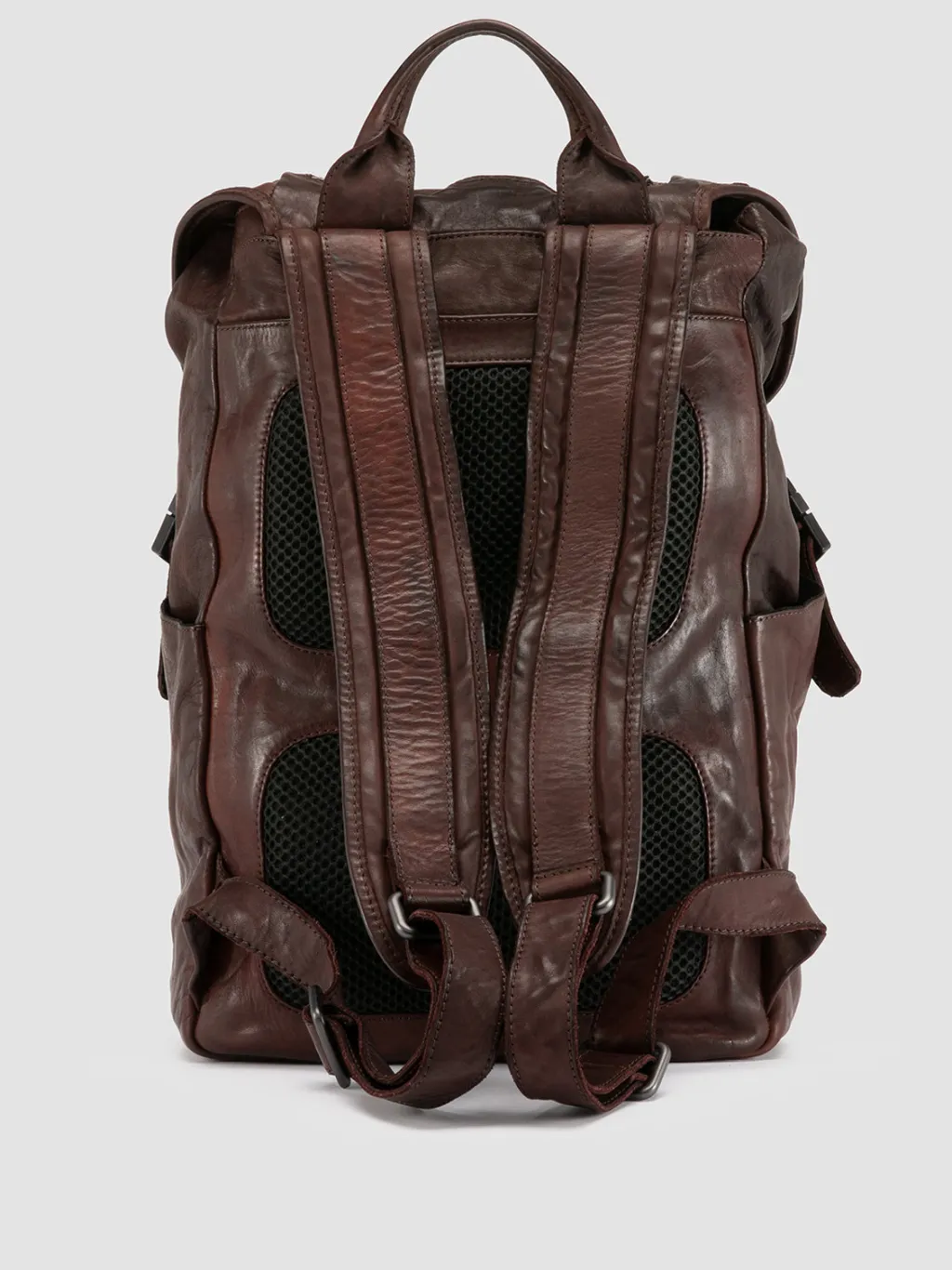 Women Officine Creative RECRUIT 006 - Brown Leather Backpack