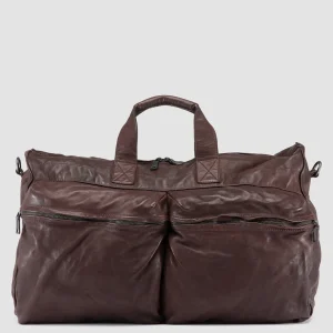 Officine Creative RECRUIT 013 - Leather Weekend Bag