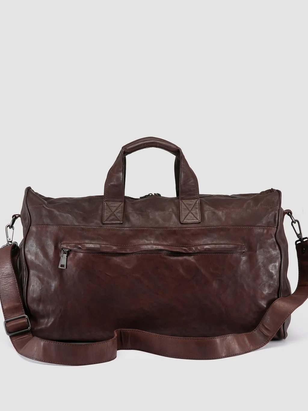 Officine Creative RECRUIT 013 - Leather Weekend Bag