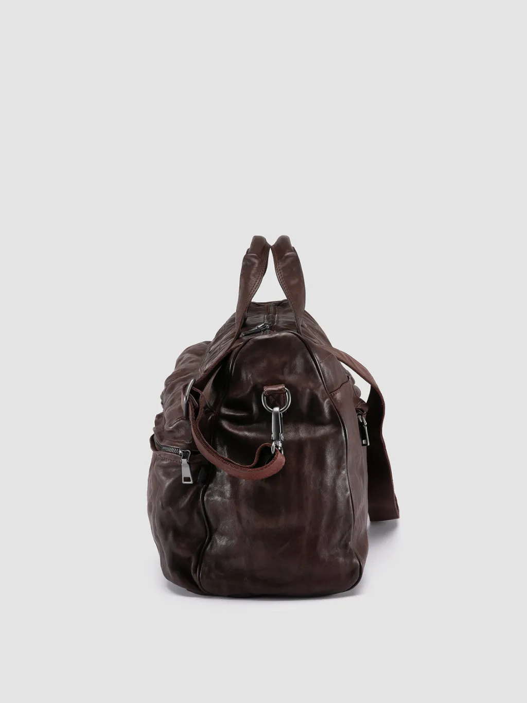 Officine Creative RECRUIT 013 - Leather Weekend Bag