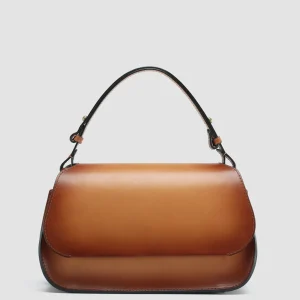Women Officine Creative SADDLE 012 - Brown Leather Hobo Bag