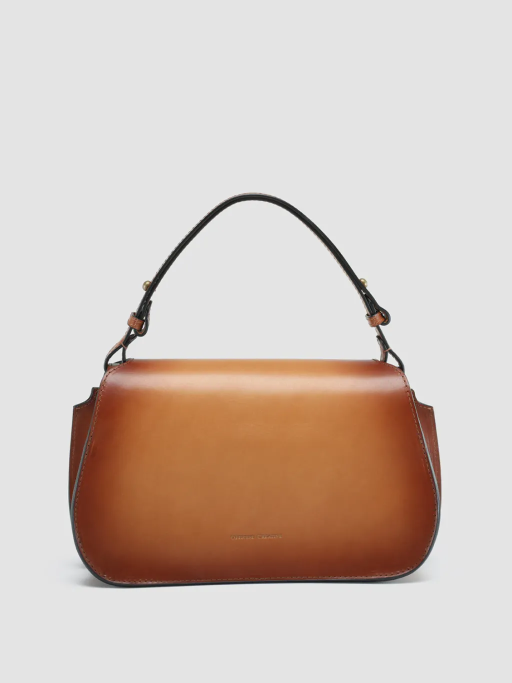 Women Officine Creative SADDLE 012 - Brown Leather Hobo Bag