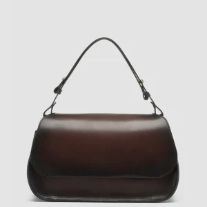 Women Officine Creative SADDLE 012 - Burgundy Leather Hobo Bag