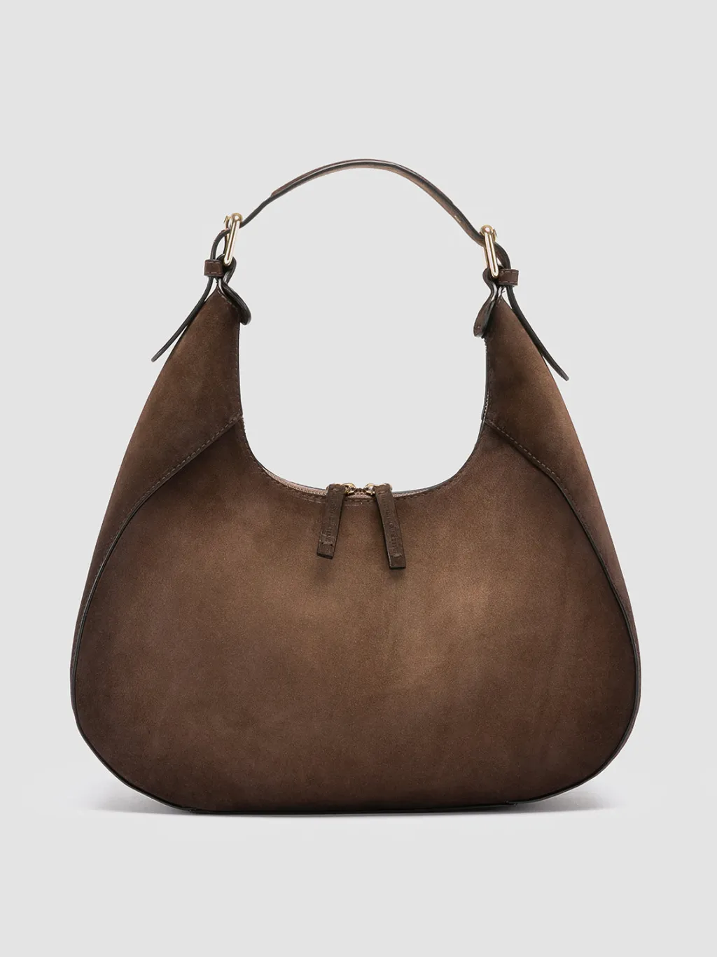 Women Officine Creative SADDLE 021 - Green Suede Handle Bag