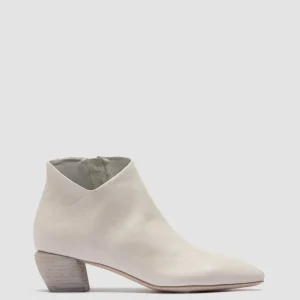 Women Officine Creative SALLY 030 - White Leather Zip Boots