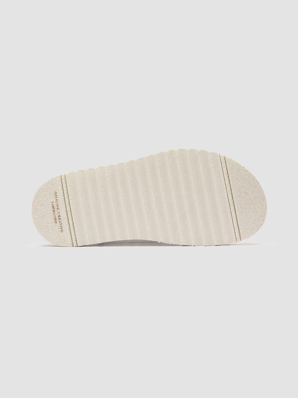 Women Officine Creative SANDS 103 - White Leather Slide Sandals