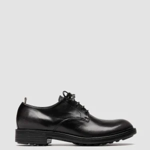 Women Officine Creative SERGEANT 101 - Black Leather Derby Shoes