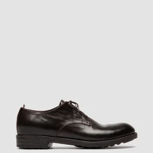 Officine Creative SERGEANT 001 - Brown Leather Derby Shoes
