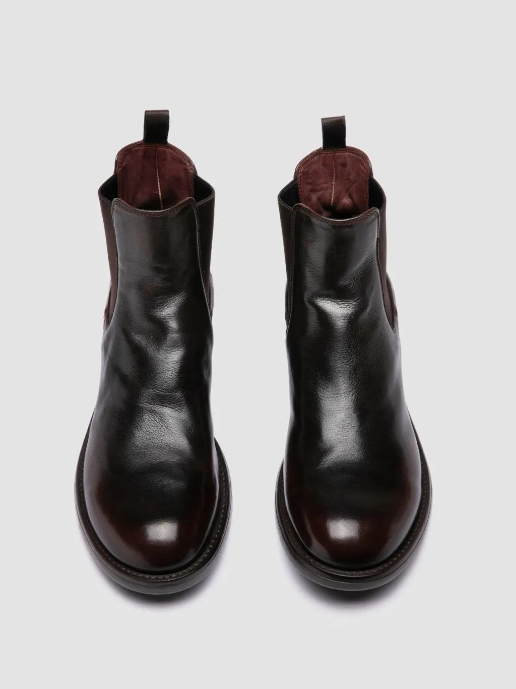 Women Officine Creative SERGEANT 102 - Brown Leather Chelsea Boots