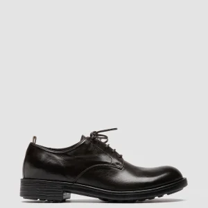 Women Officine Creative SERGEANT 101 - Burgundy Leather Derby Shoes