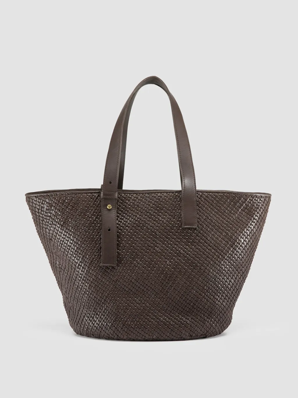 Women Officine Creative SHELBY 002 - Brown Leather Shoulder Bag