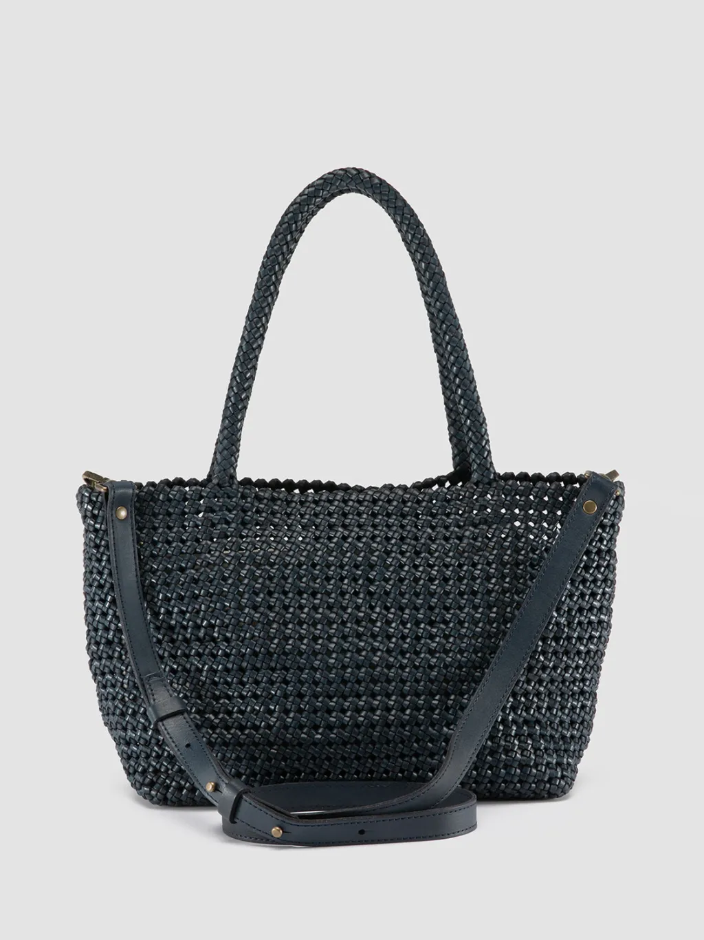 Women Officine Creative SUSAN 009 - Woven Leather Shoulder Bag