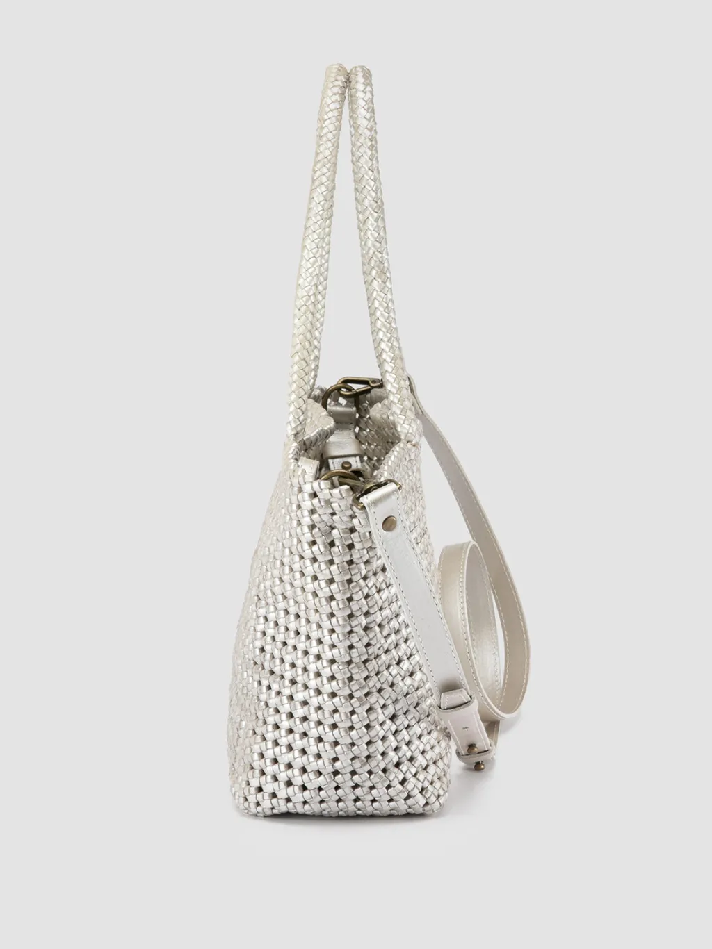 Women Officine Creative SUSAN 009 - Woven Leather Shoulder Bag
