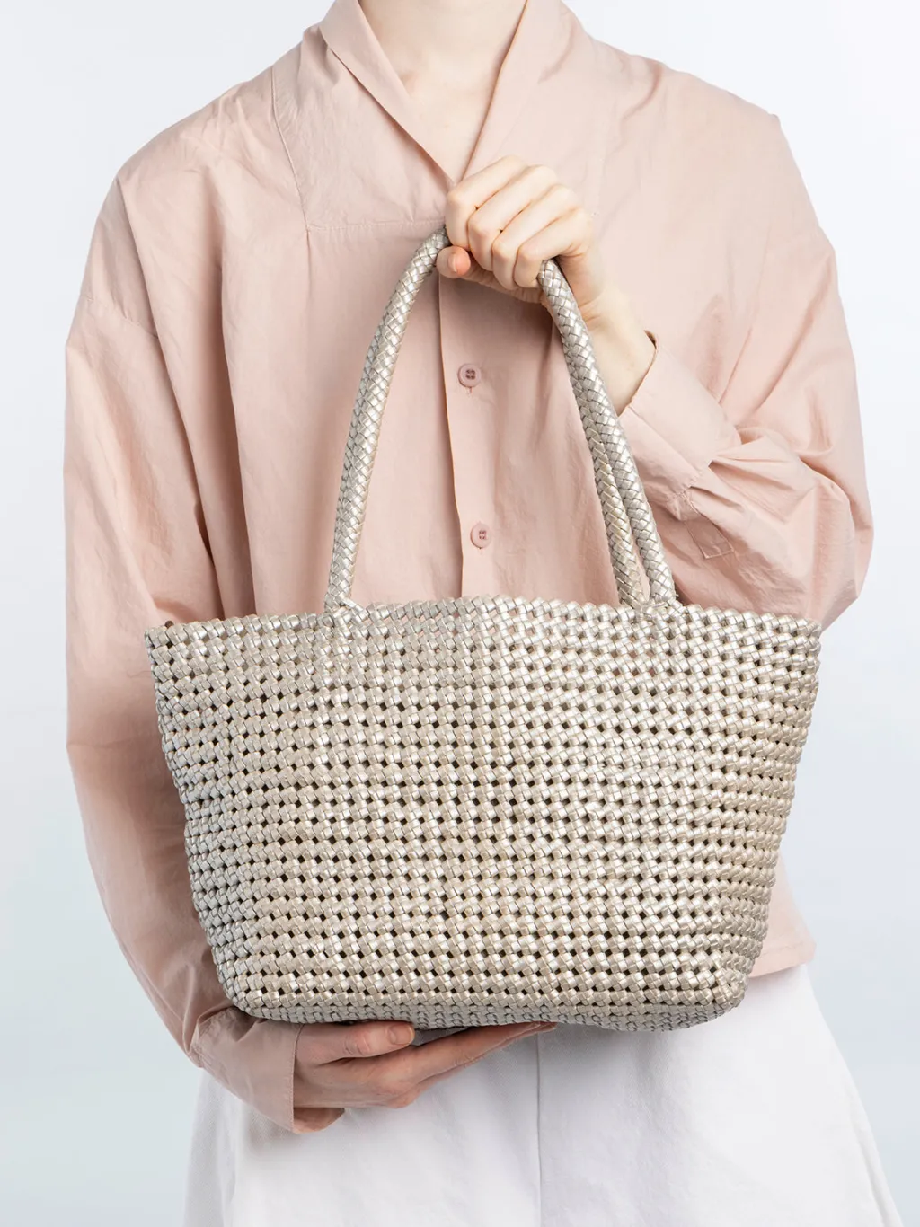 Women Officine Creative SUSAN 009 - Woven Leather Shoulder Bag
