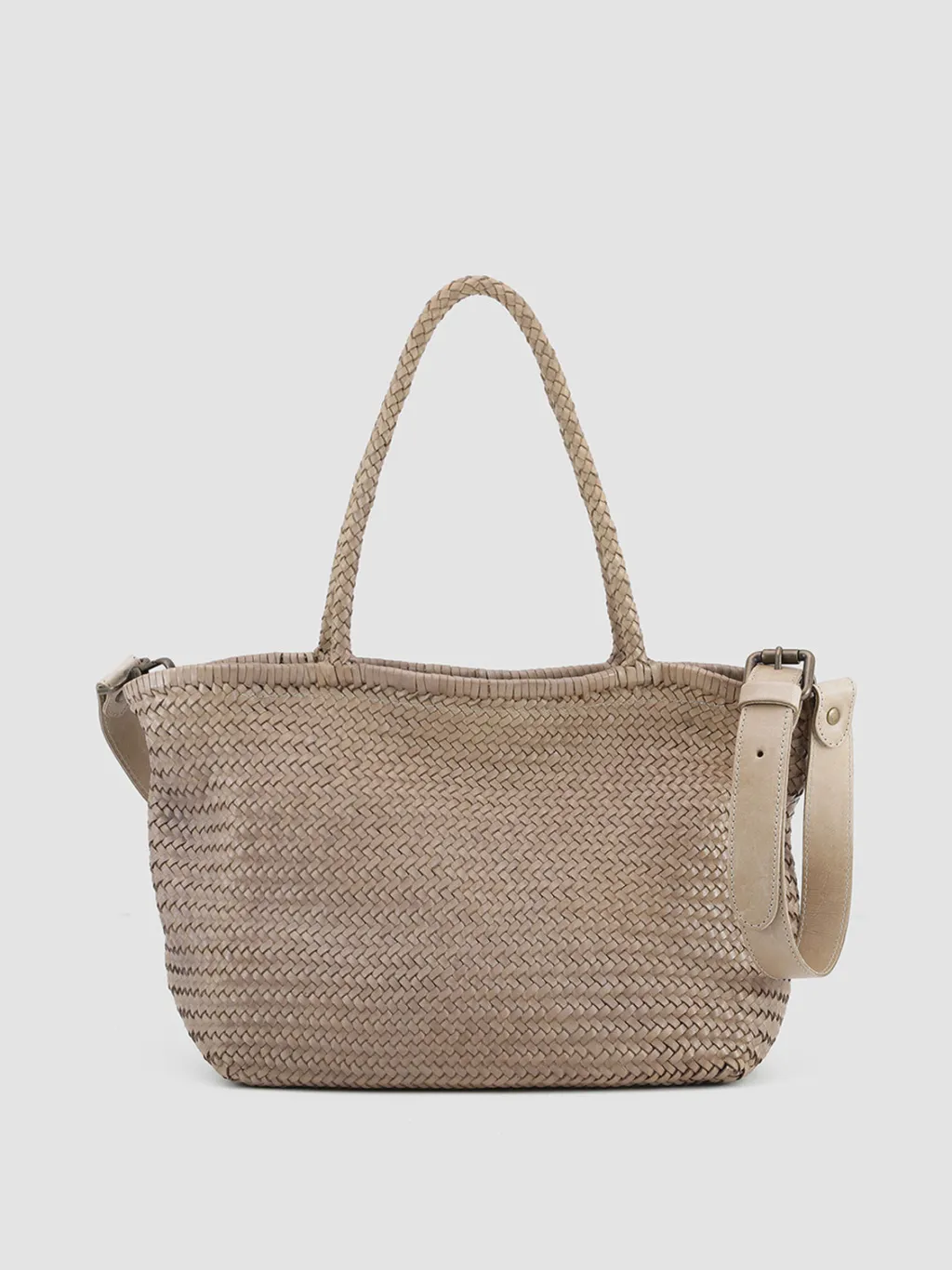 Women Officine Creative SUSAN 01 - Taupe Leather Tot Bag