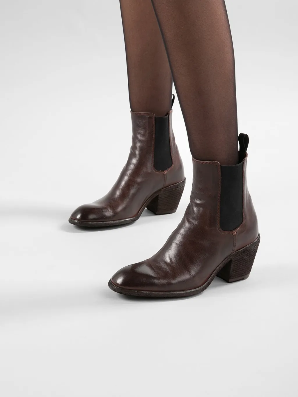 Women Officine Creative SYDNE 001 - Brown Leather Chelsea Boots