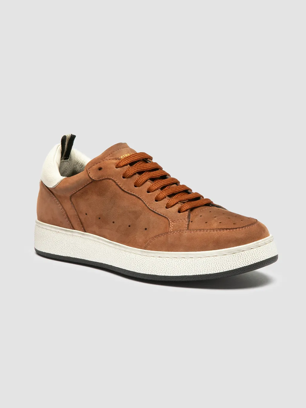 Women Officine Creative THE ANSWER 102 - Brown Nubuck Low Top Sneakers