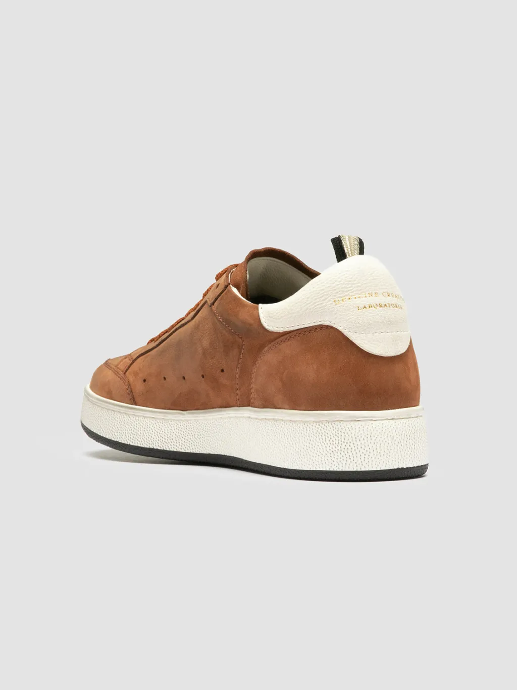 Women Officine Creative THE ANSWER 102 - Brown Nubuck Low Top Sneakers