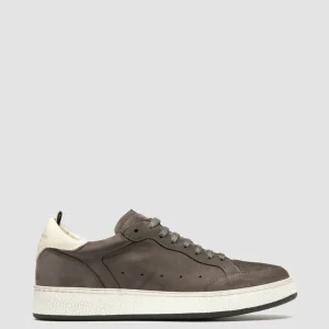 Women Officine Creative THE ANSWER 102 - Grey Nubuck Low Top Sneakers